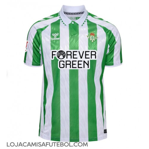 Camisa de Futebol Real Betis Equipamento Principal 2024-25 Manga Curta